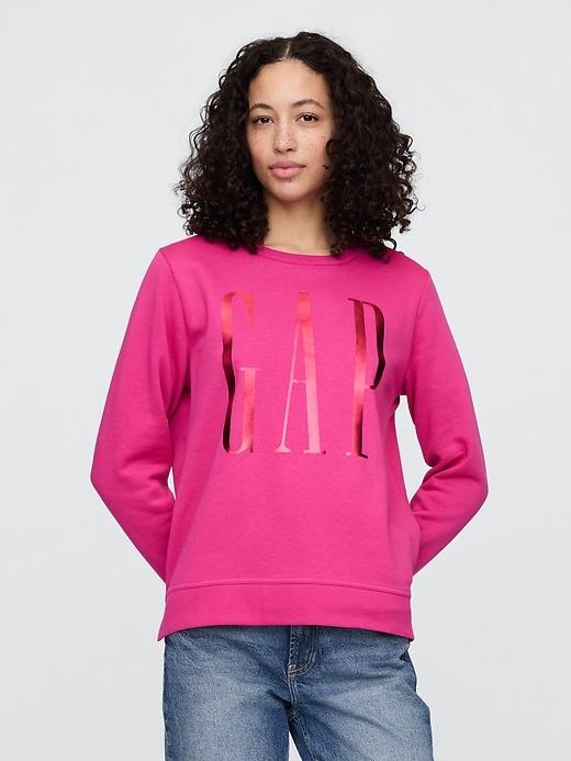relaxed gap logo sweatshirt