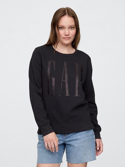 relaxed gap logo sweatshirt