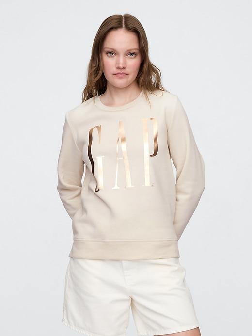 relaxed gap logo sweatshirt