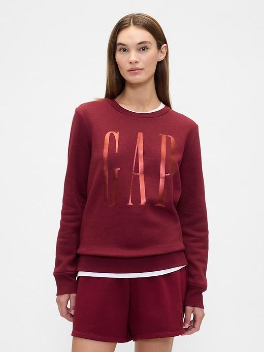 relaxed gap logo sweatshirt