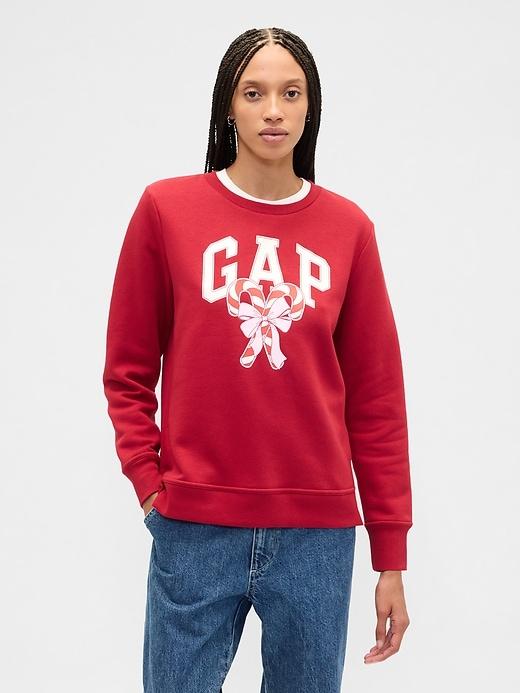 relaxed gap logo sweatshirt