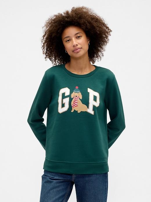 relaxed gap logo sweatshirt