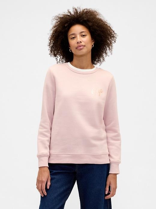 relaxed gap logo sweatshirt