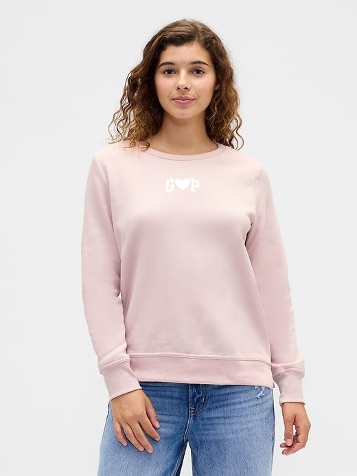 relaxed gap logo sweatshirt
