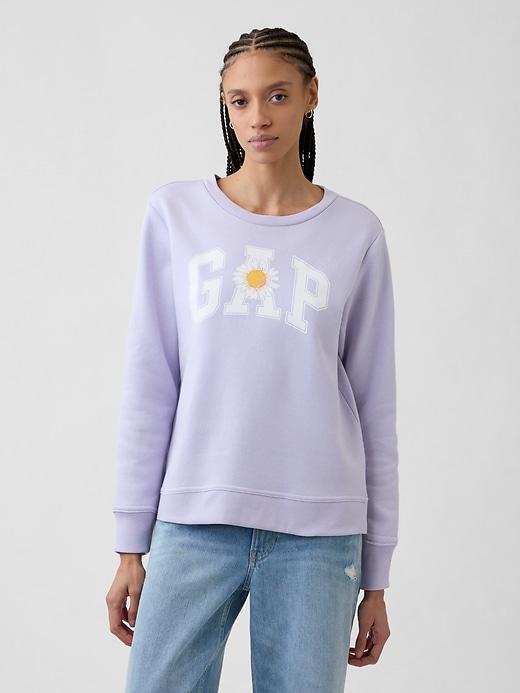 relaxed gap logo sweatshirt