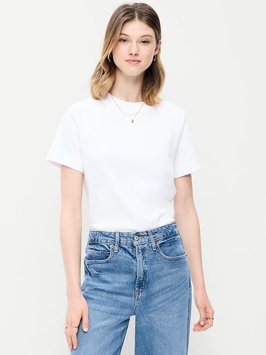 relaxed heavyweight crew-neck t-shirt