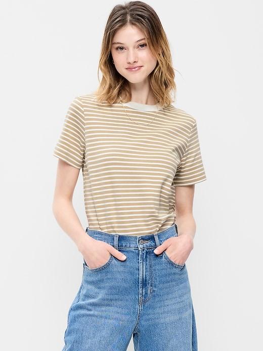 relaxed heavyweight crew-neck t-shirt