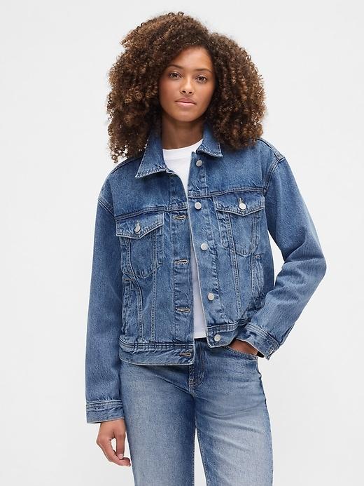 relaxed icon denim jacket
