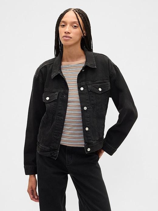 relaxed icon denim jacket