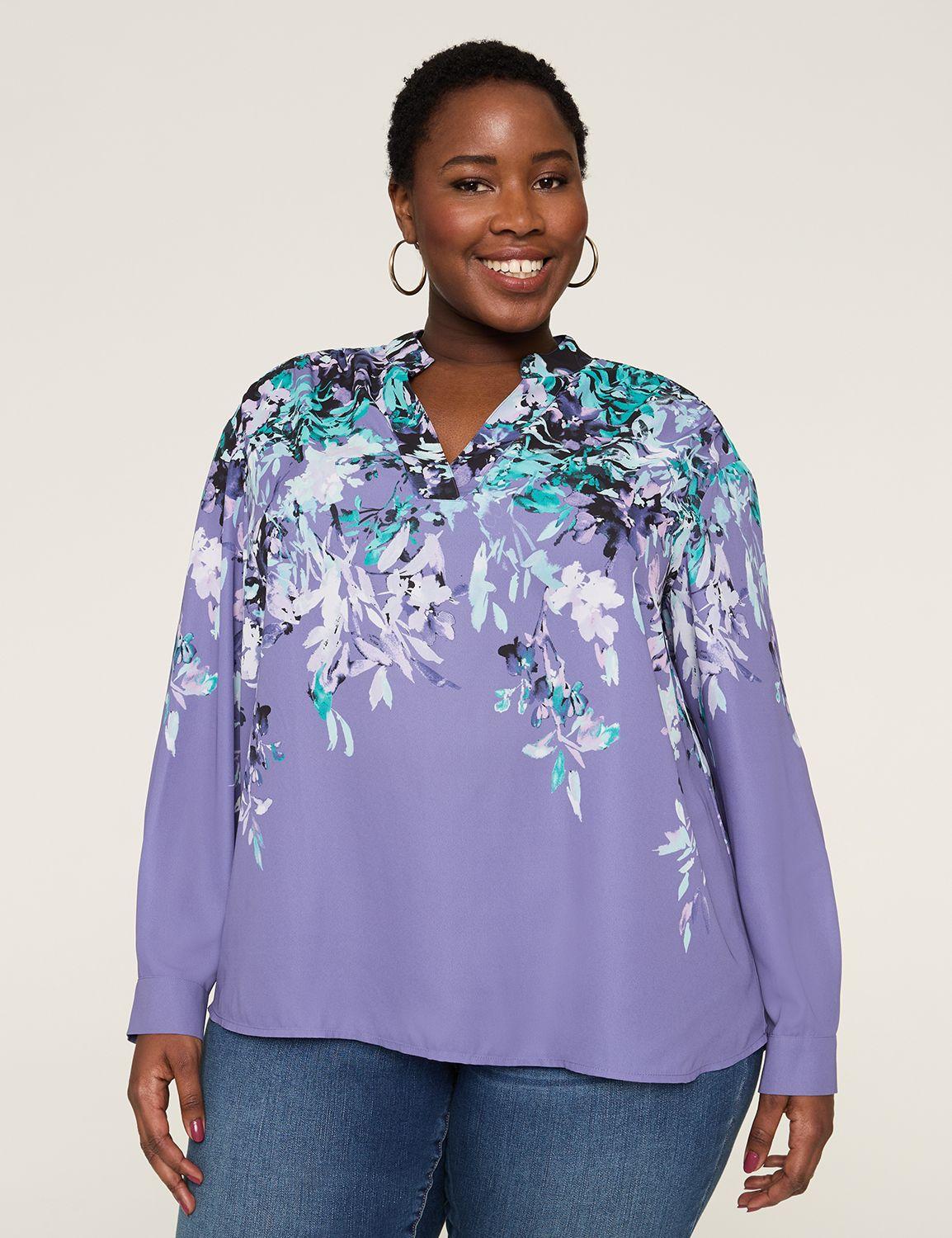 relaxed notch-neck popover top