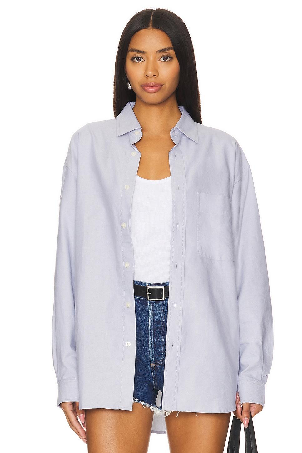 relaxed oxford shirt