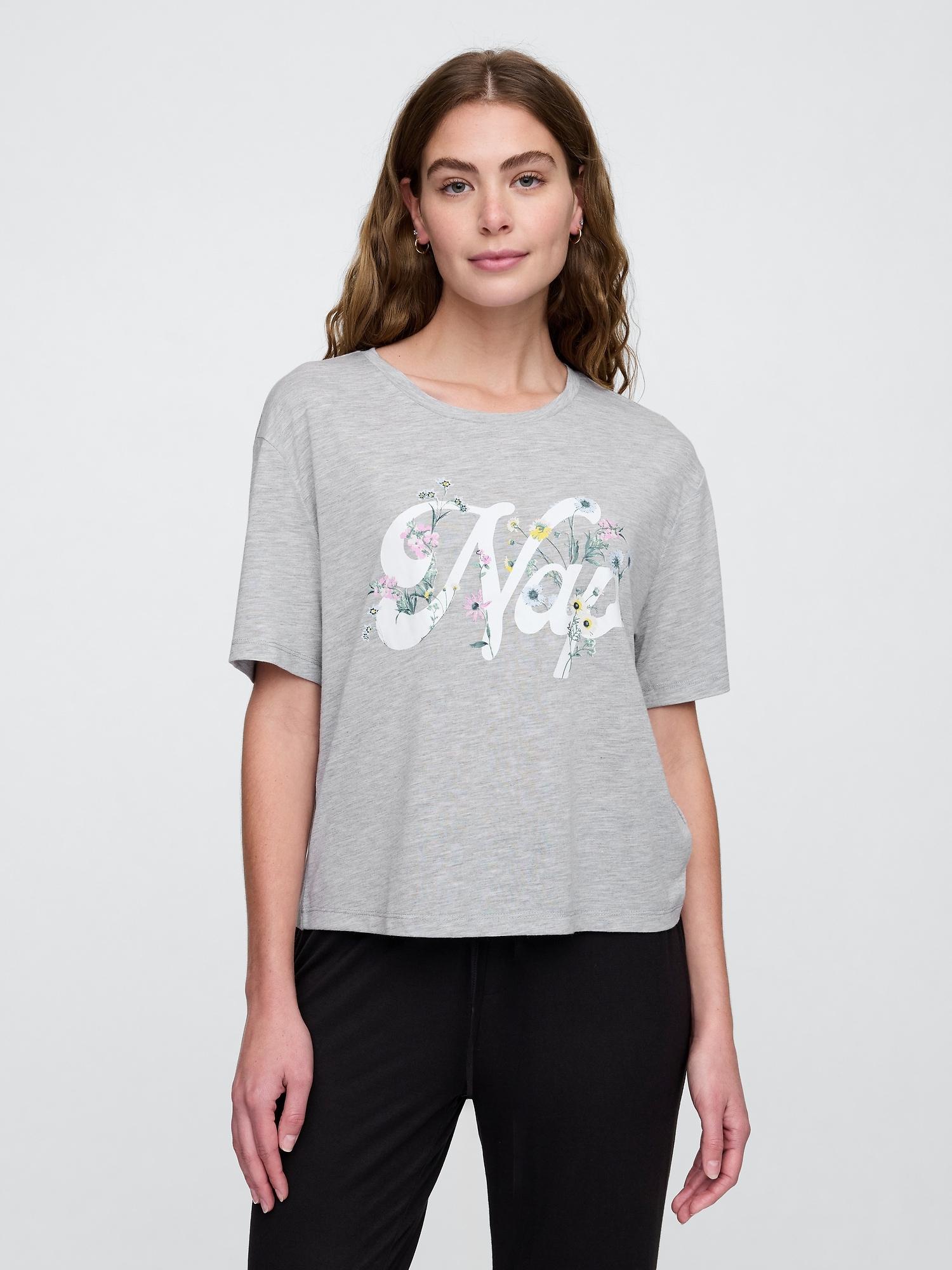 relaxed pj graphic t-shirt
