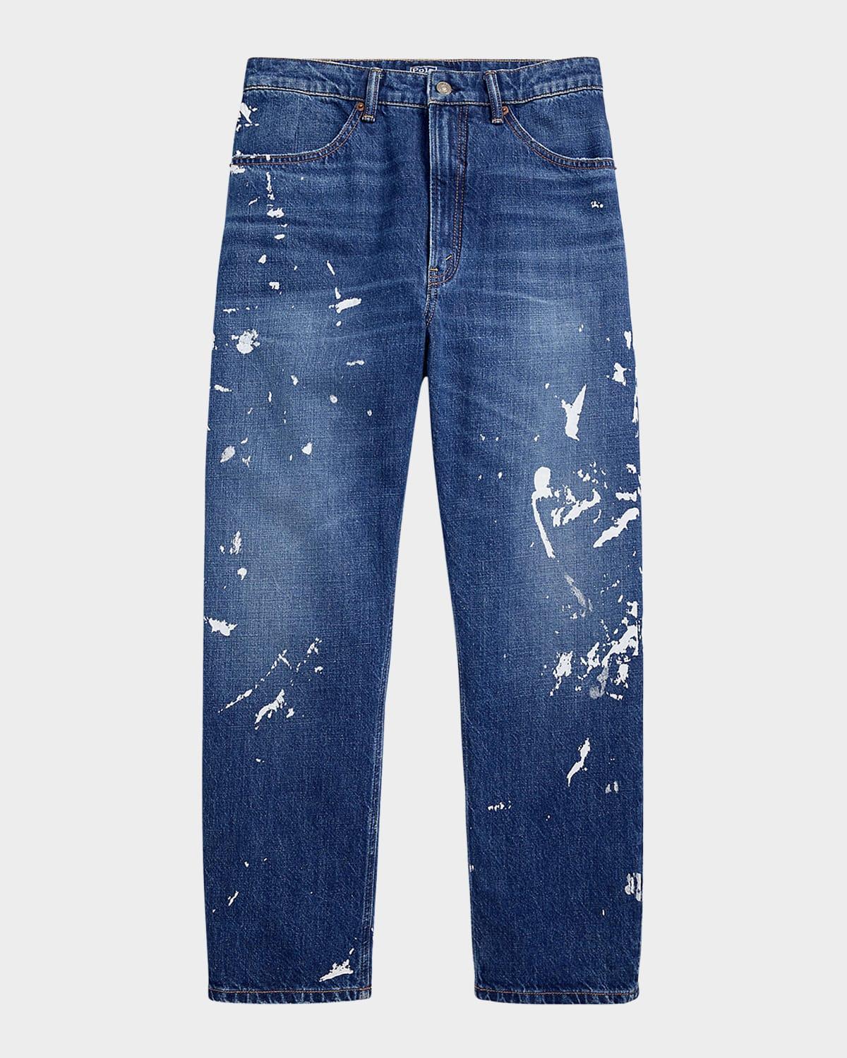 relaxed tapered jeans