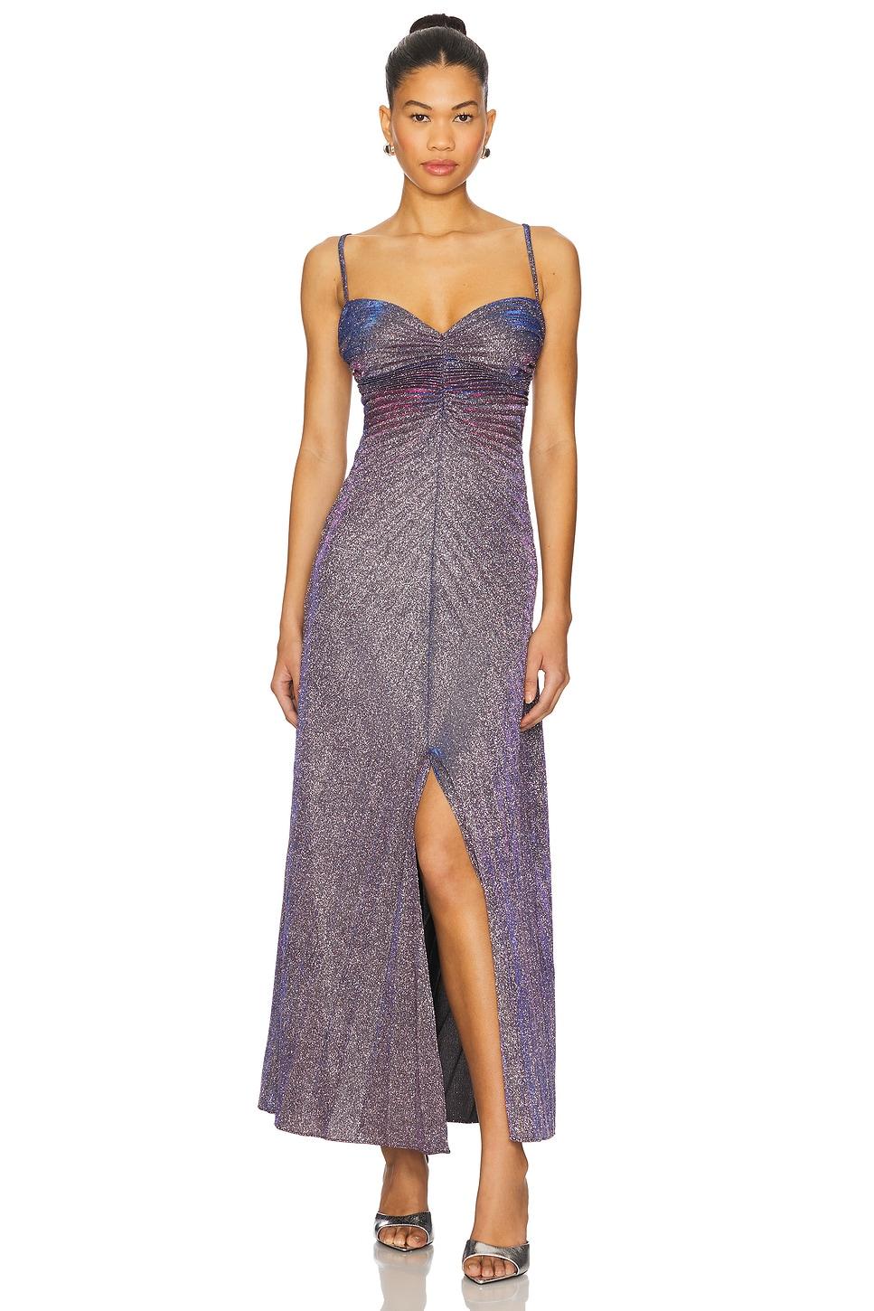 relic dress metallic