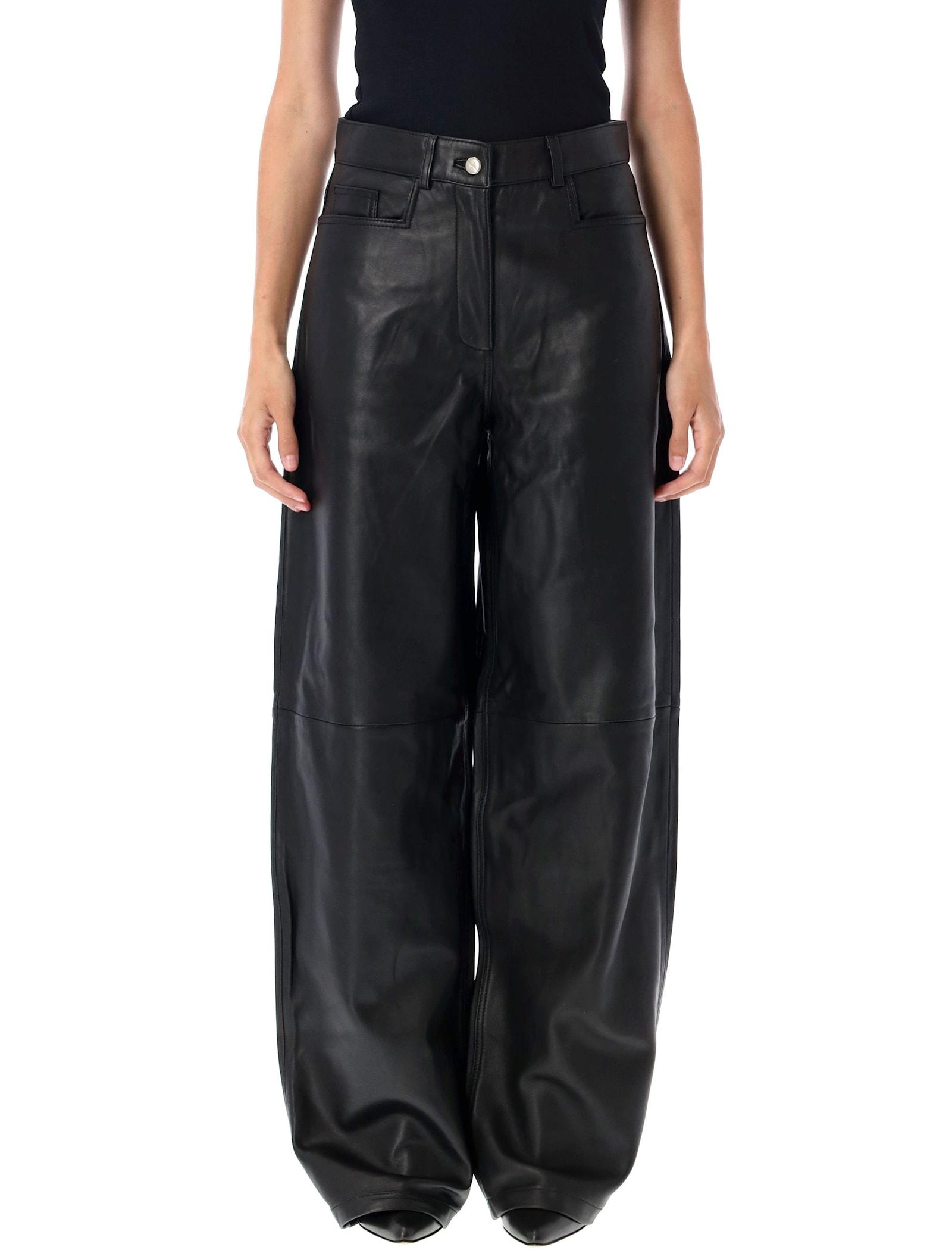 remain birger christensen cocoon leather pants