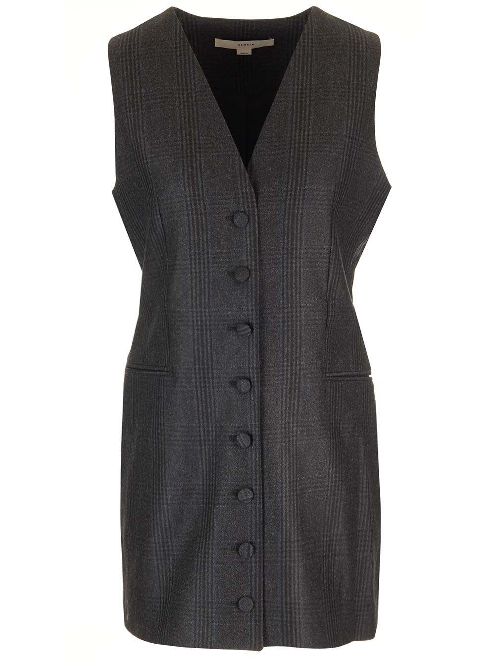remain birger christensen long suit vest