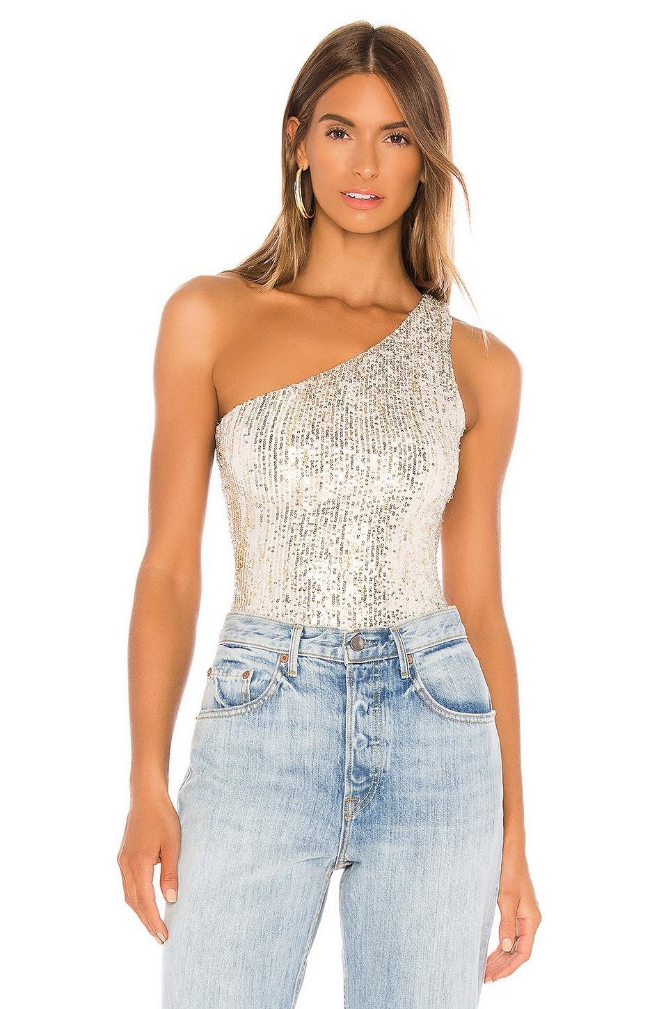 remi one shoulder bodysuit