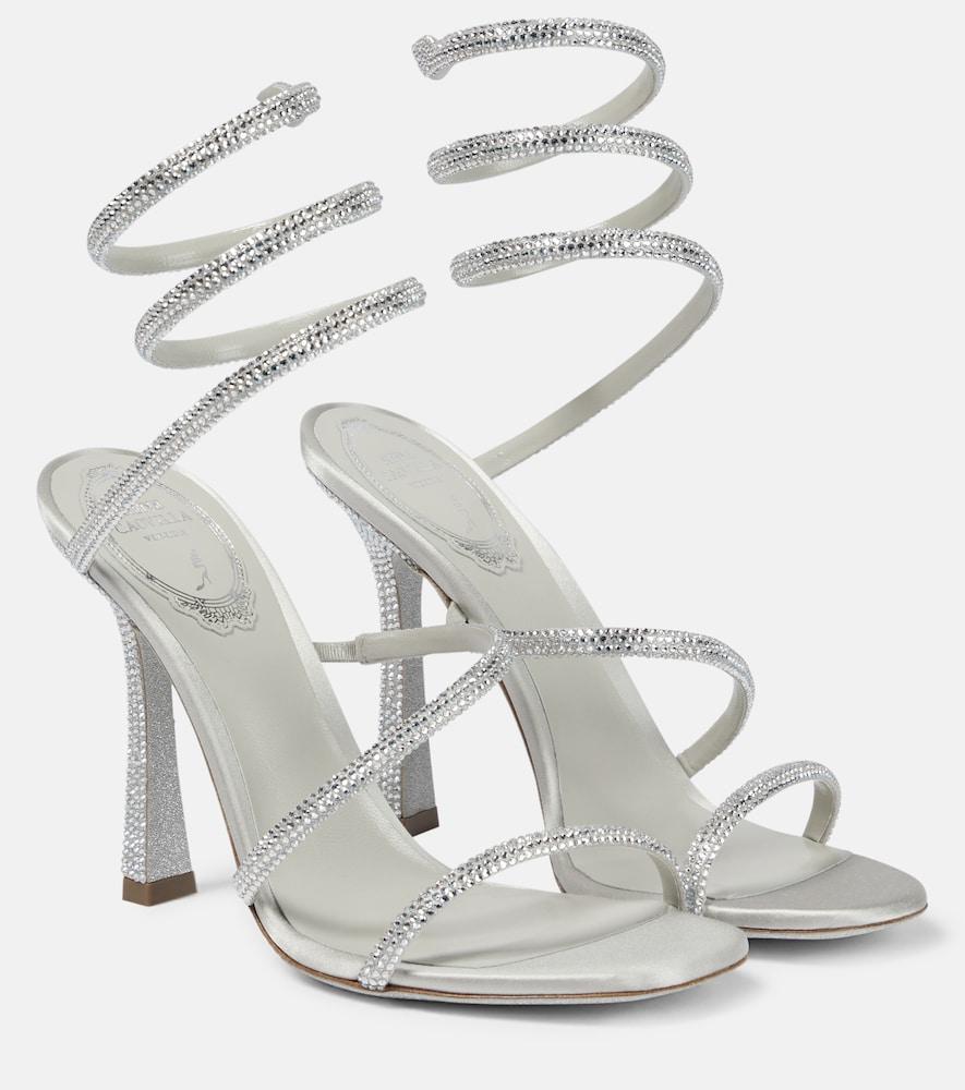 rene caovilla cleo 105 embellished sandals