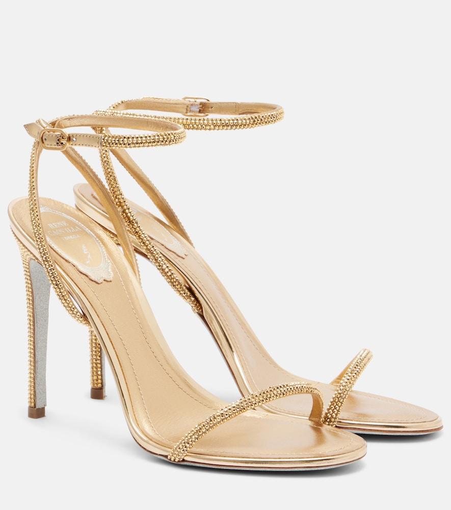 rene caovilla ellabrita embellished sandals