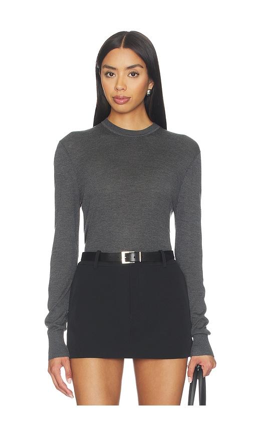 renggli crewneck sweater in grey.