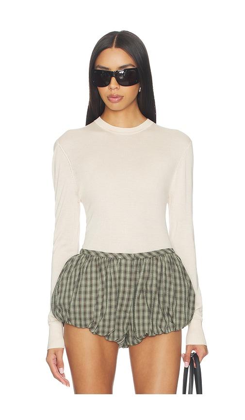 renggli crewneck sweater in white.