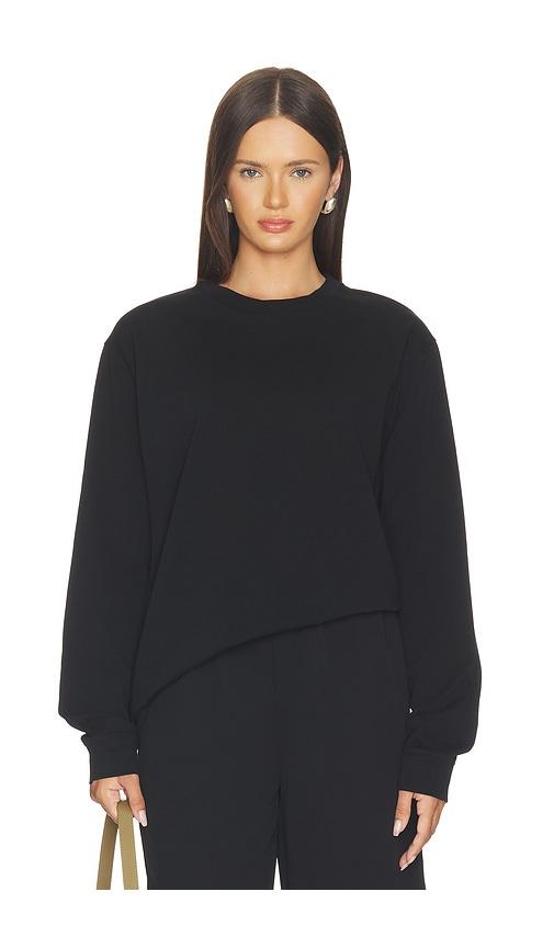 renggli long sleeve tee in black. - size l (also in s, m)
