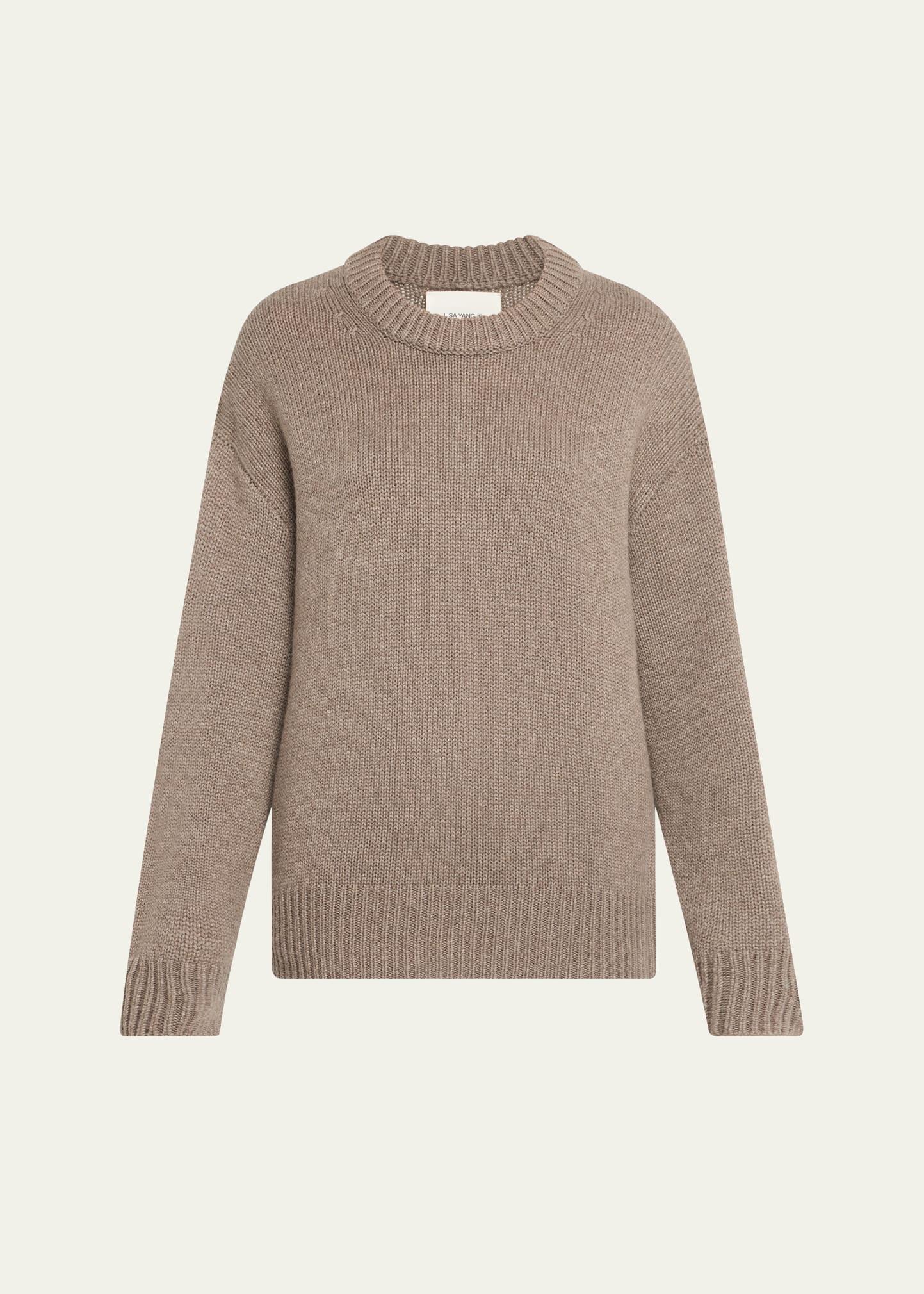 renske cashmere drop-shoulder sweater