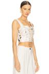 reserva corset top