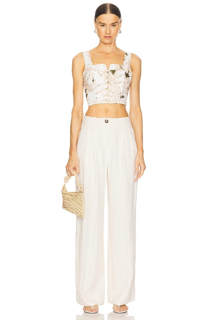 reserva corset top