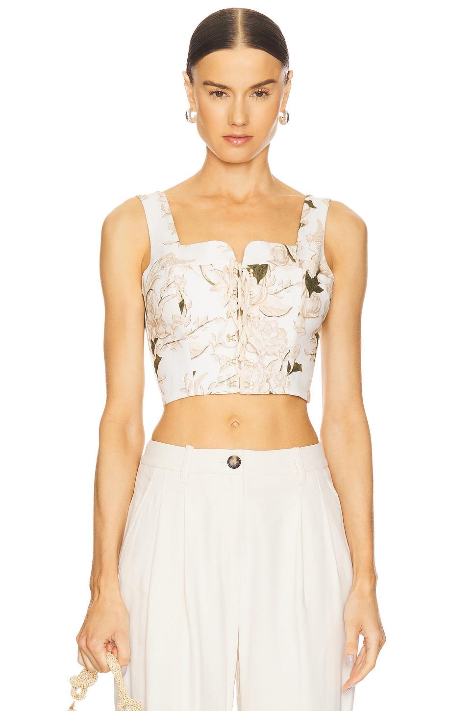reserva corset top