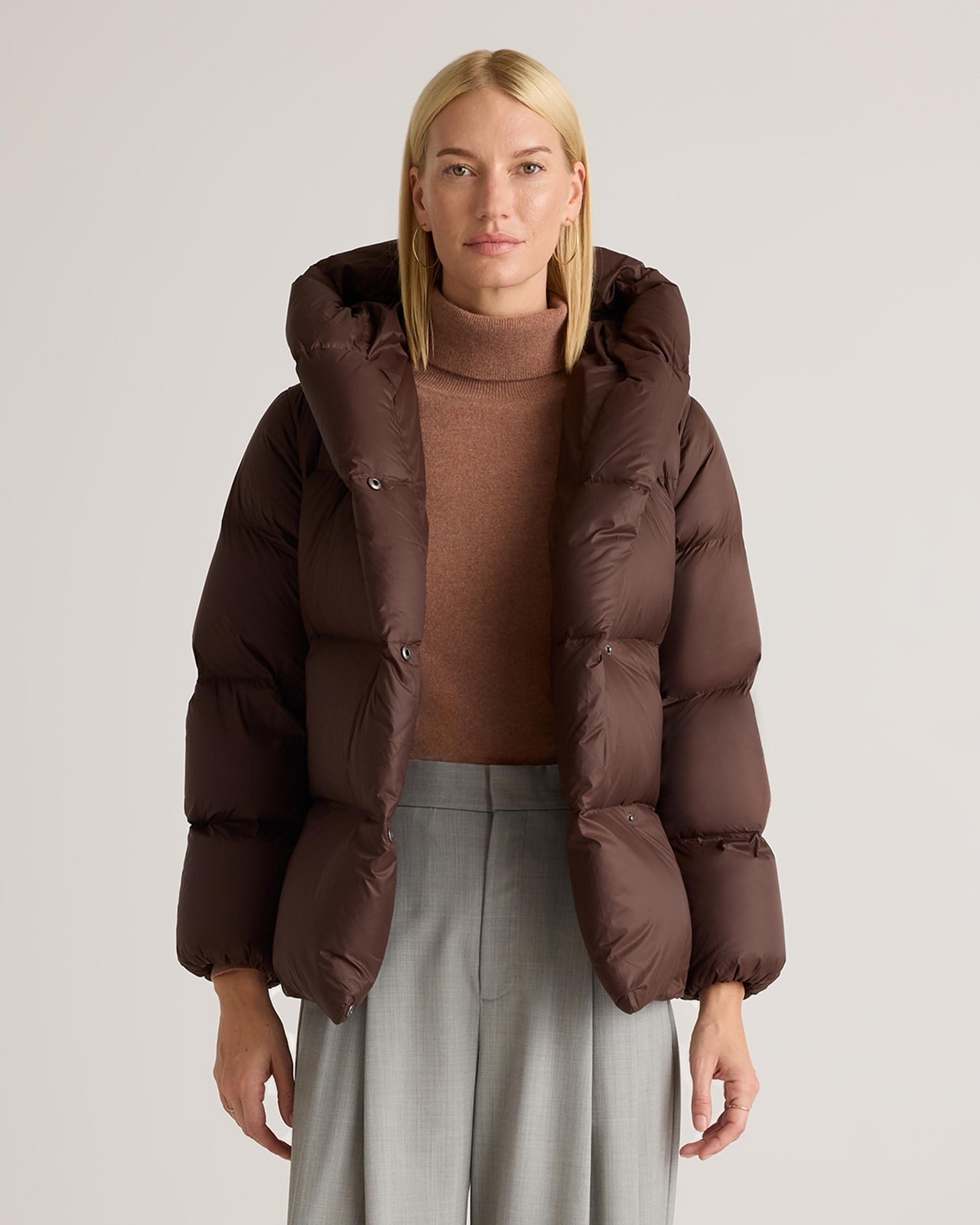responsible down duvet puffer jacket
