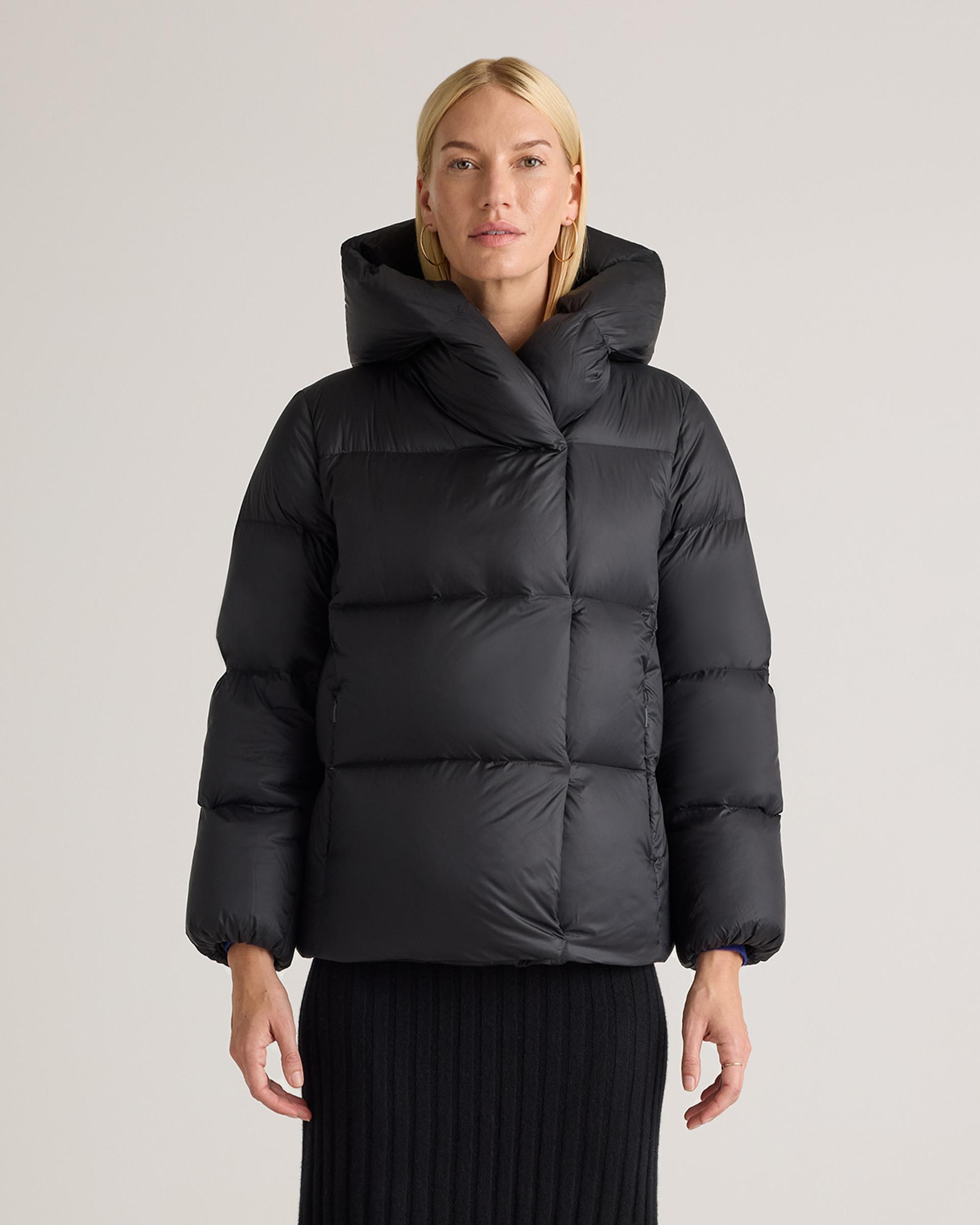 responsible down duvet puffer jacket