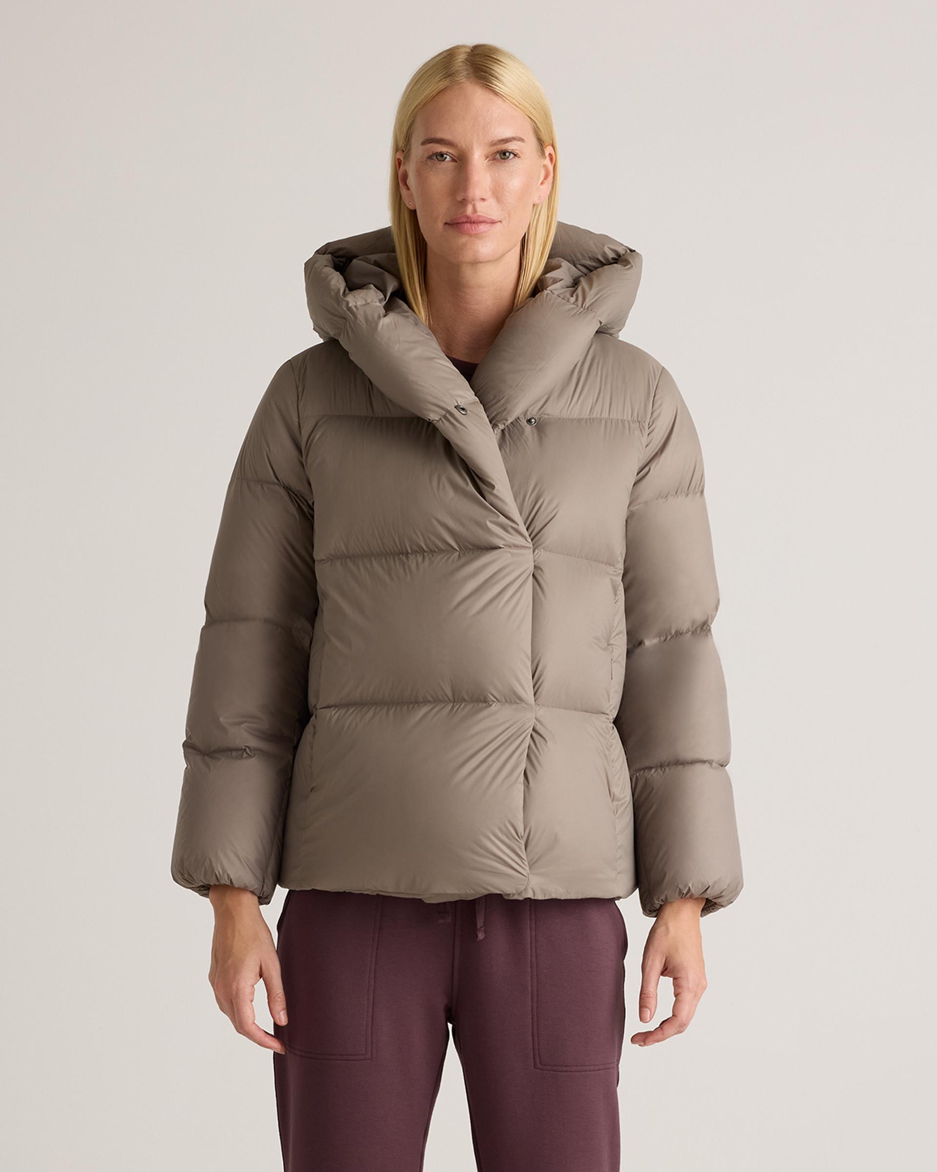 responsible down duvet puffer jacket