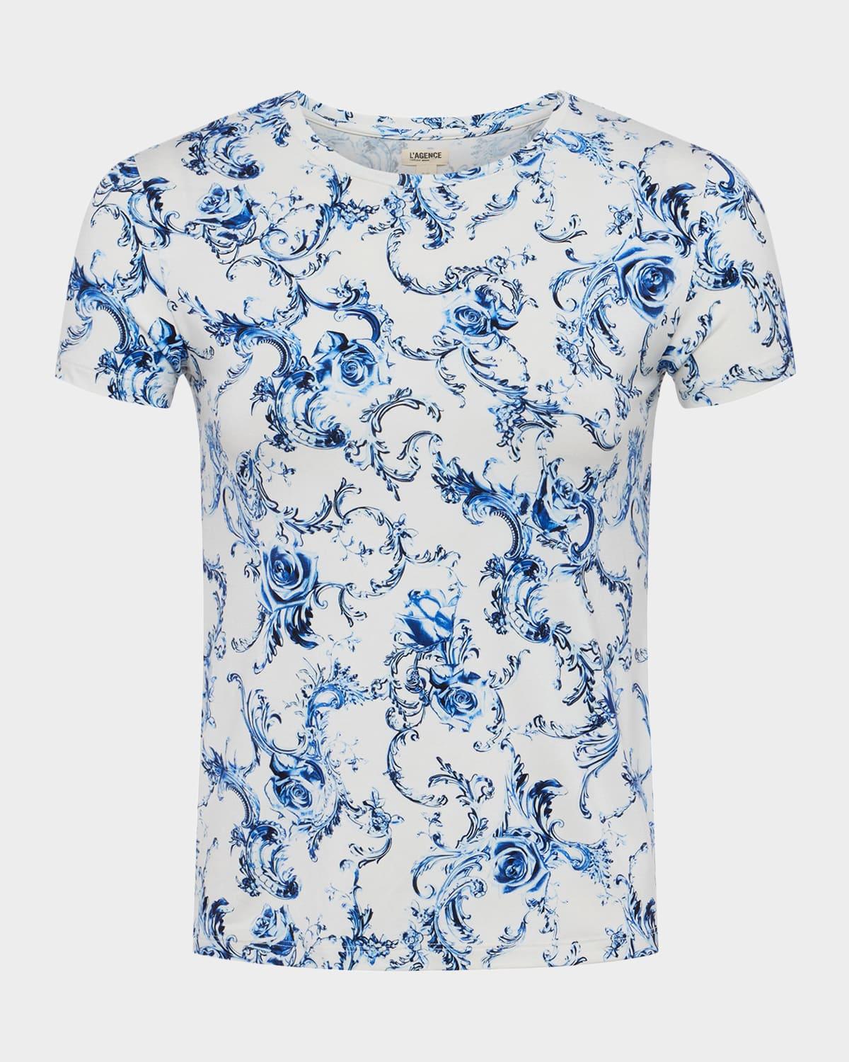 ressi short-sleeve baroque tee