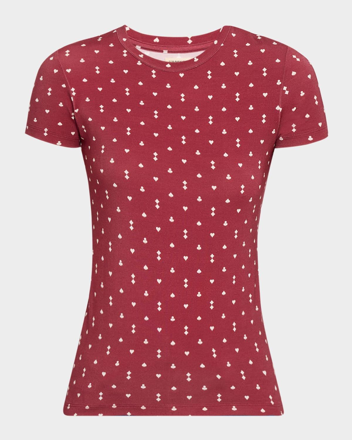 ressi short-sleeve playing card tee