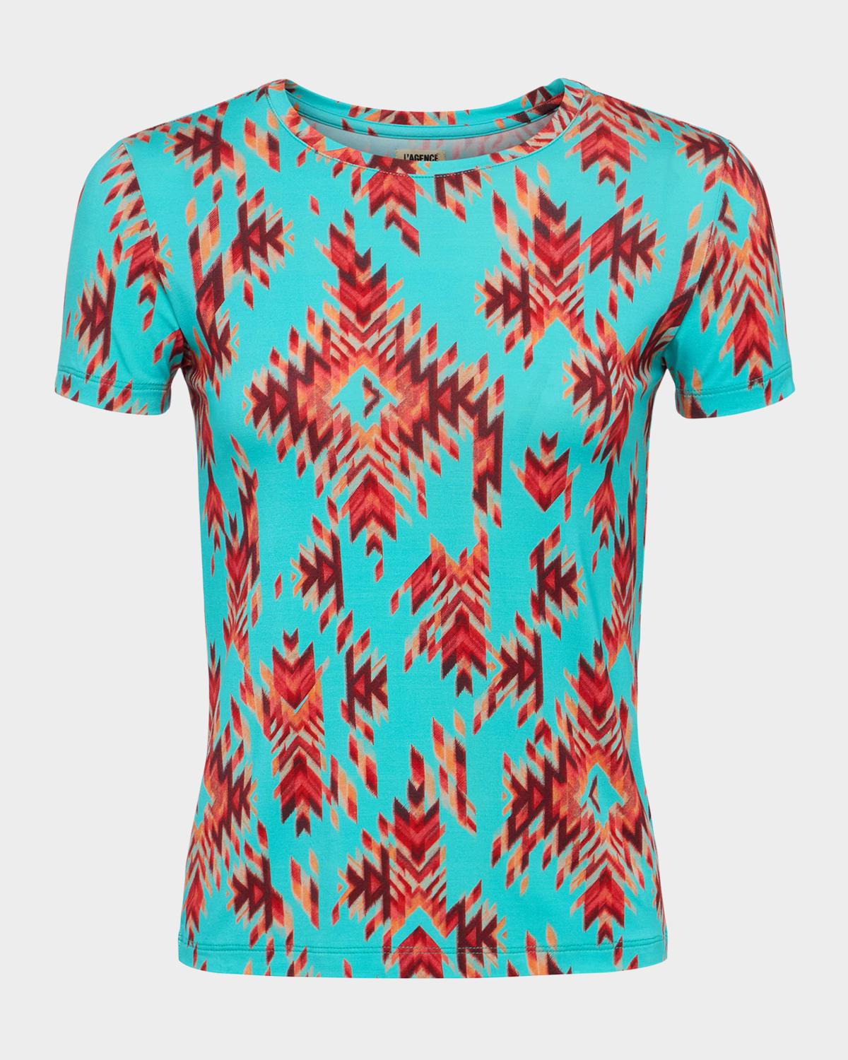 ressi short-sleeve printed tee
