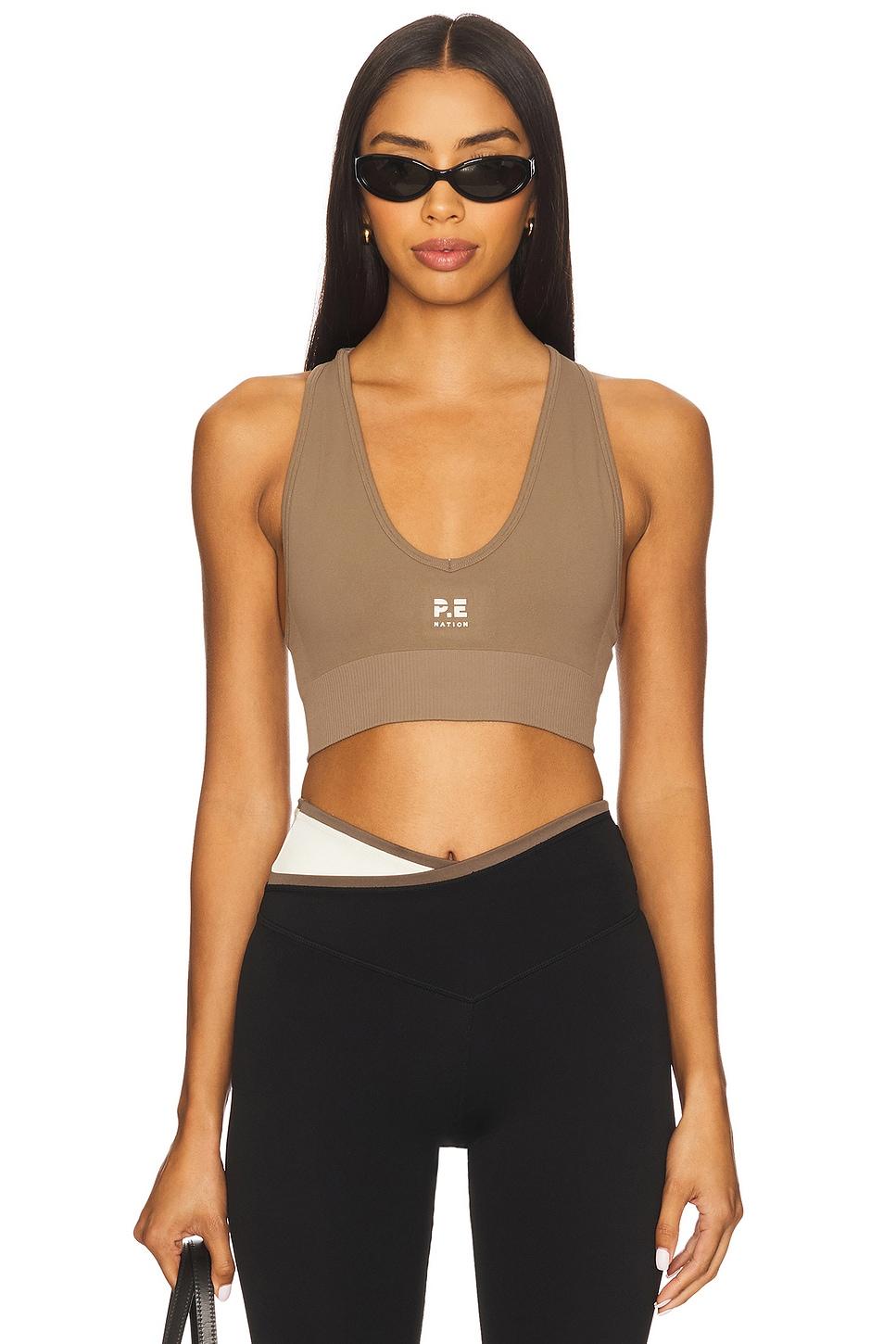 restore seamless v sports bra