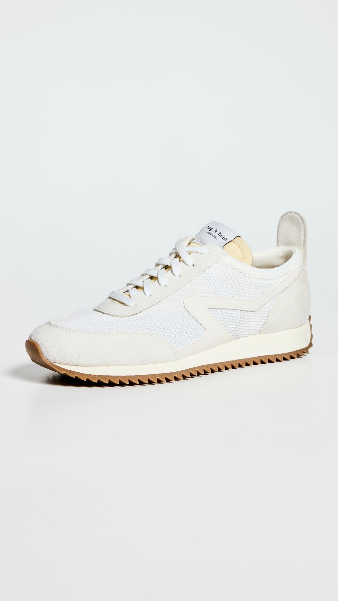 retro runner mesh sneakers