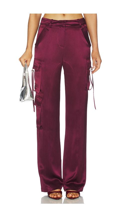 retrofete andre pant in purple.