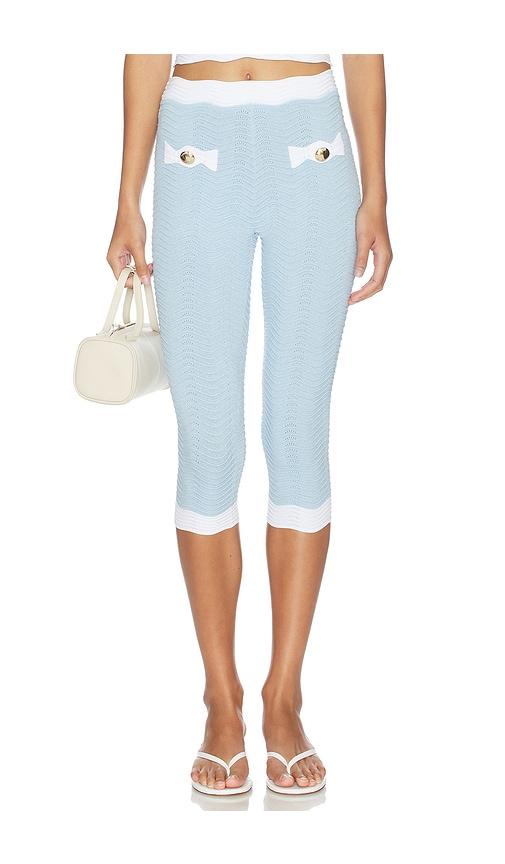 retrofete bathilde pant in baby blue.