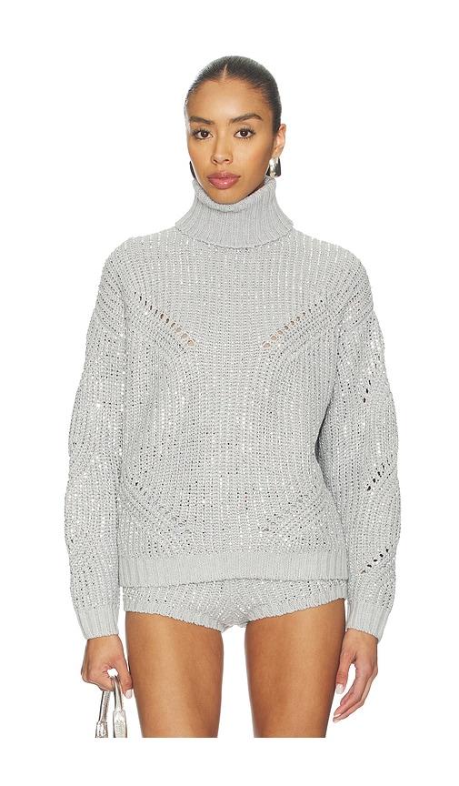 retrofete camden sweater in grey.