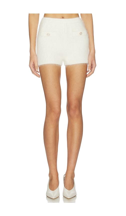 retrofete giorgi short in ivory.