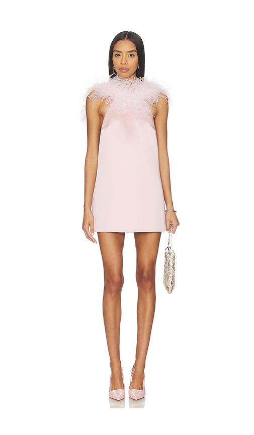 retrofete jorie dress in pink.