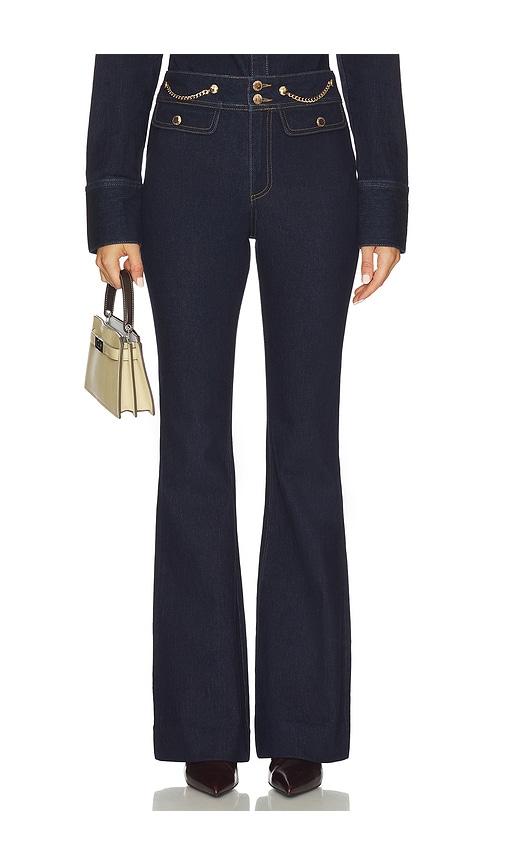 retrofete maja pant in blue.