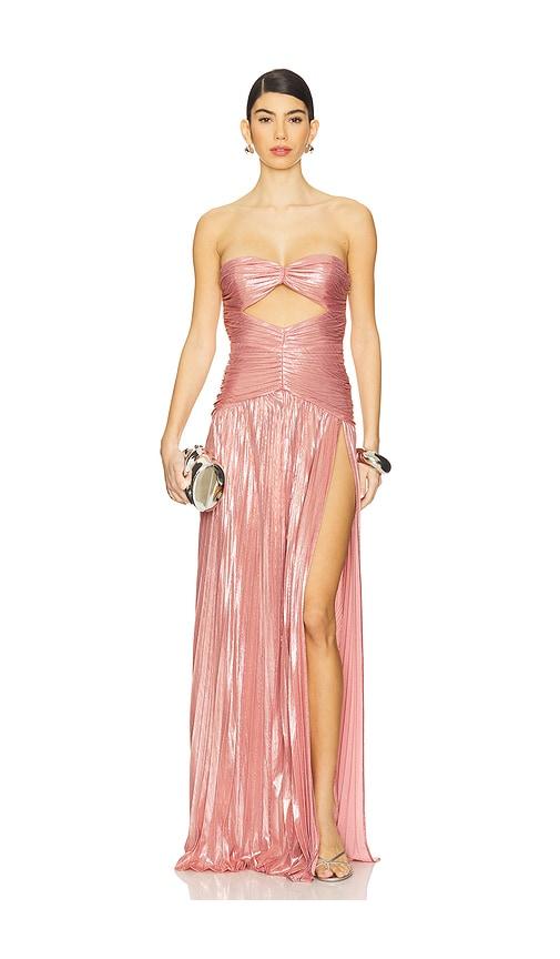 retrofete mallory dress in rose.