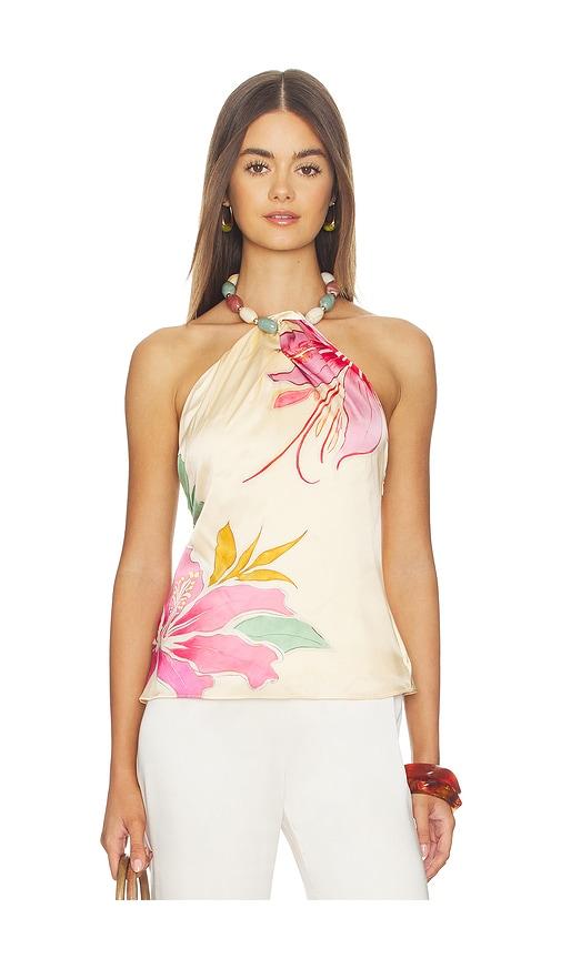 retrofete milani top in ivory.