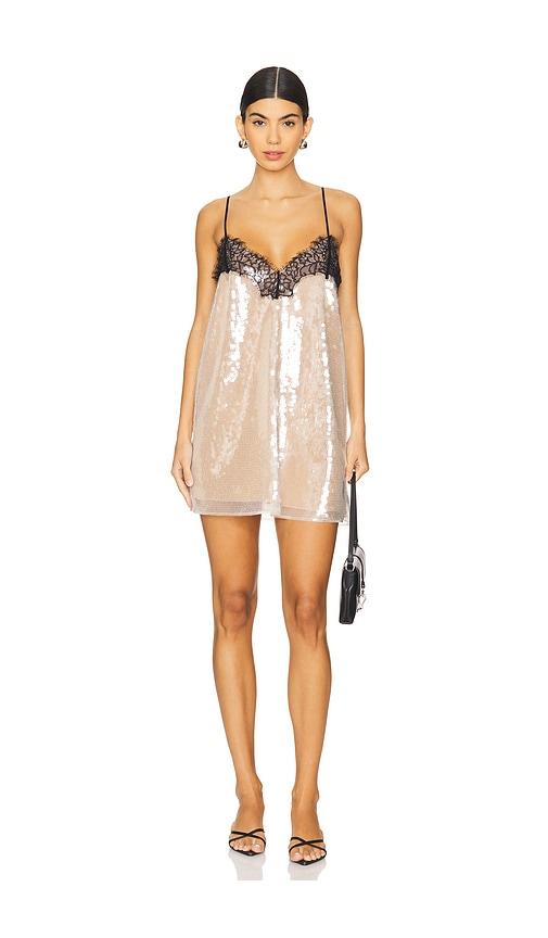 retrofete olive dress in cream.