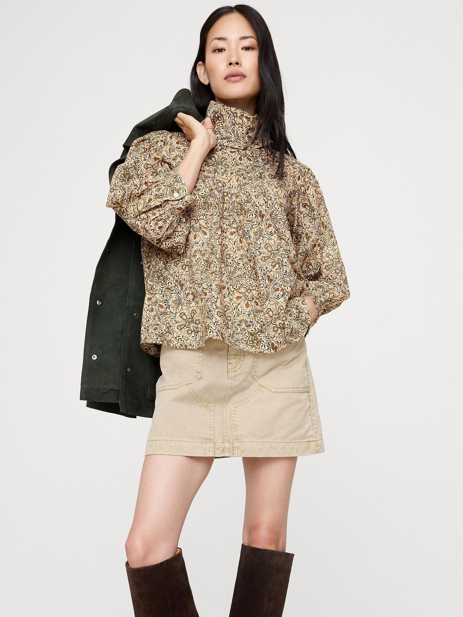 reversed western shirt