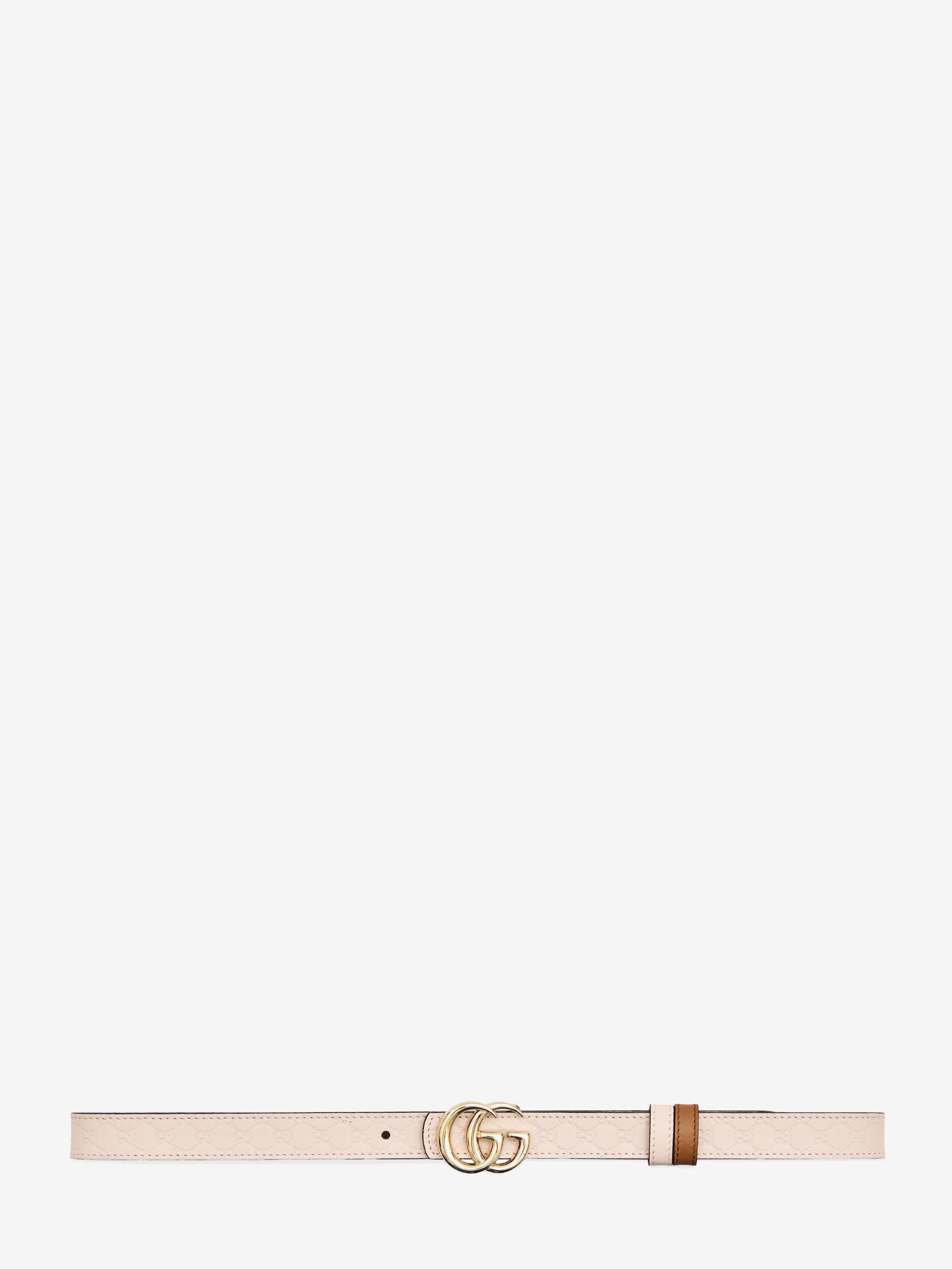 reversible gg marmont skinny belt
