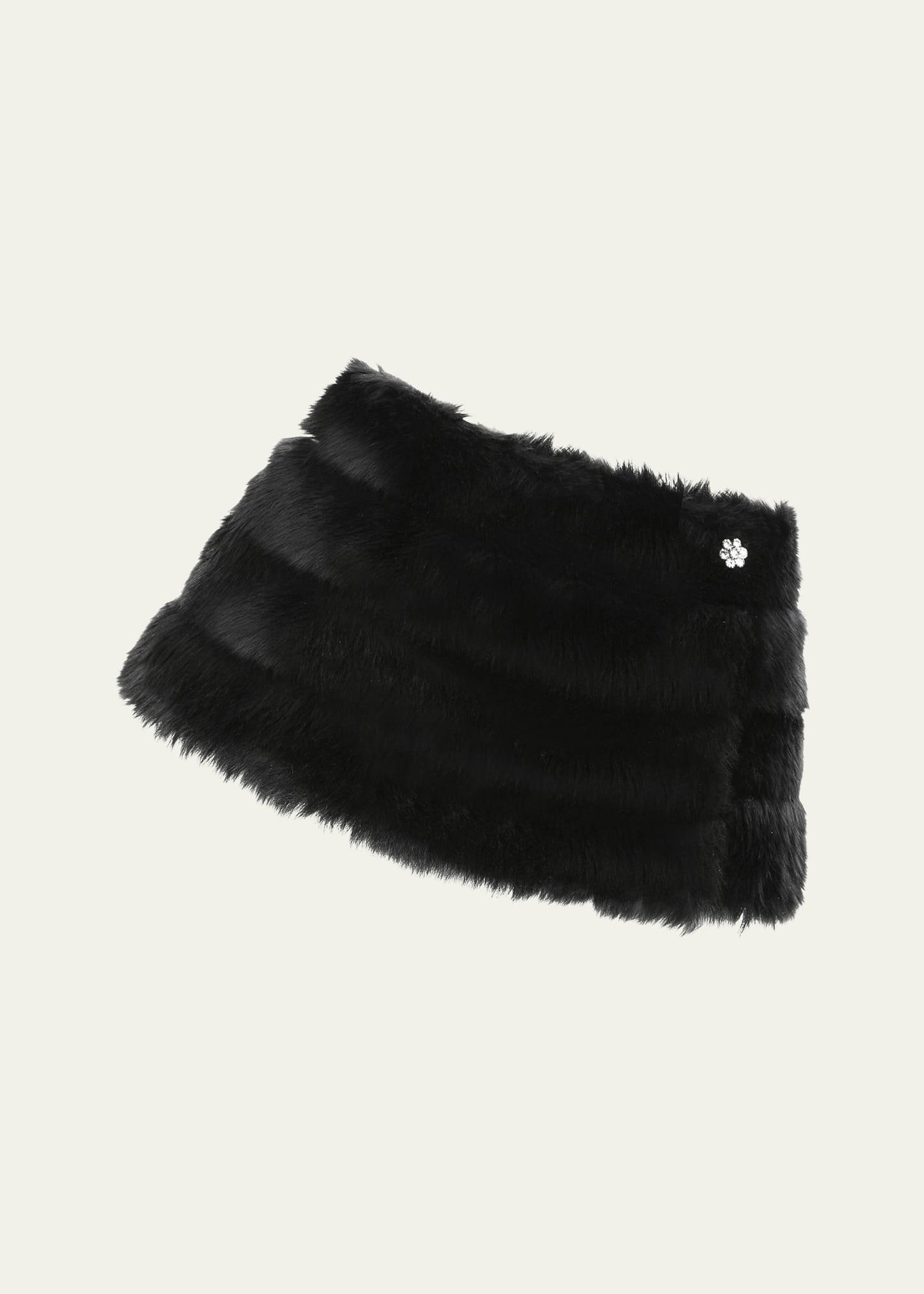 reversible merinillo shearling lamb cape